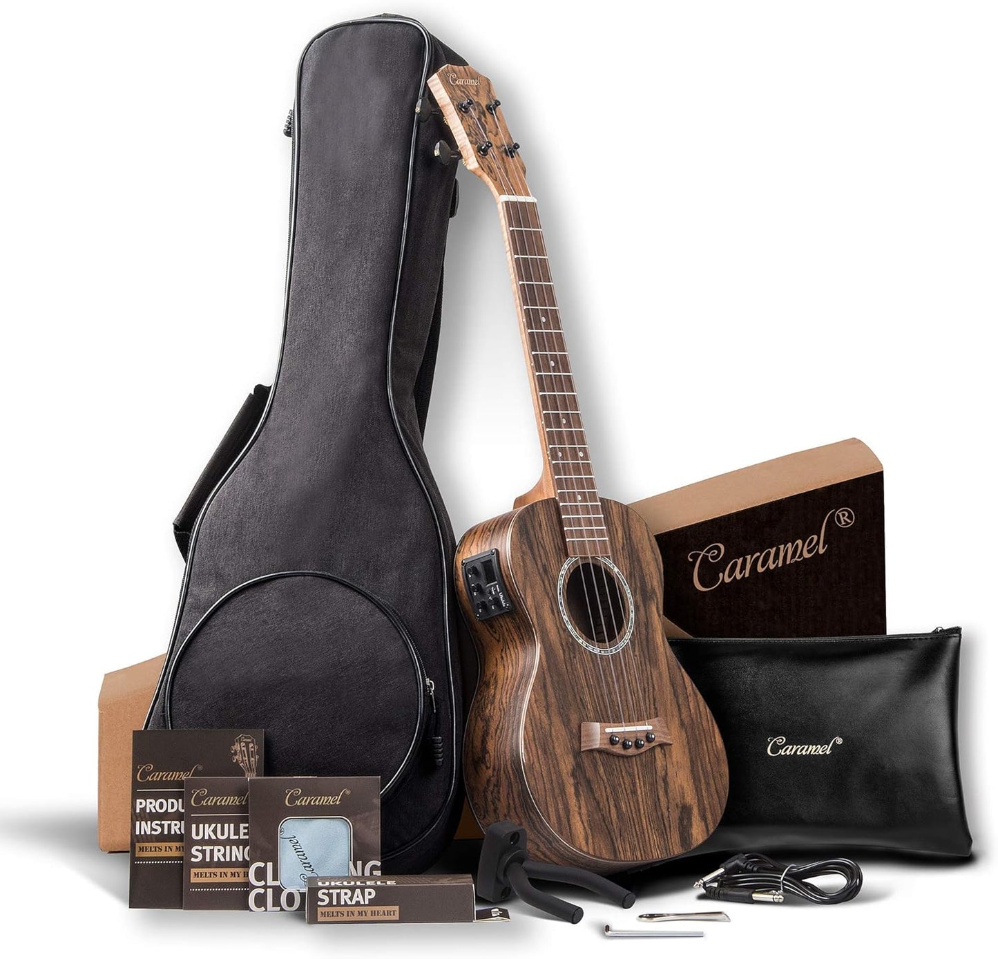 Caramel Professional Tenor Electric Ukulele Kit