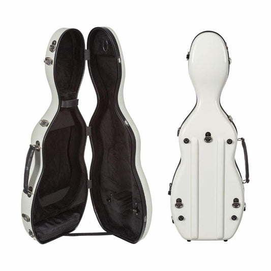B1062FBLS-1-IVBK FIBER CELLO-SHAPED VN IVORY WI