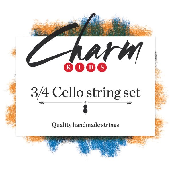Charm Cello String Set 3/4 Size
