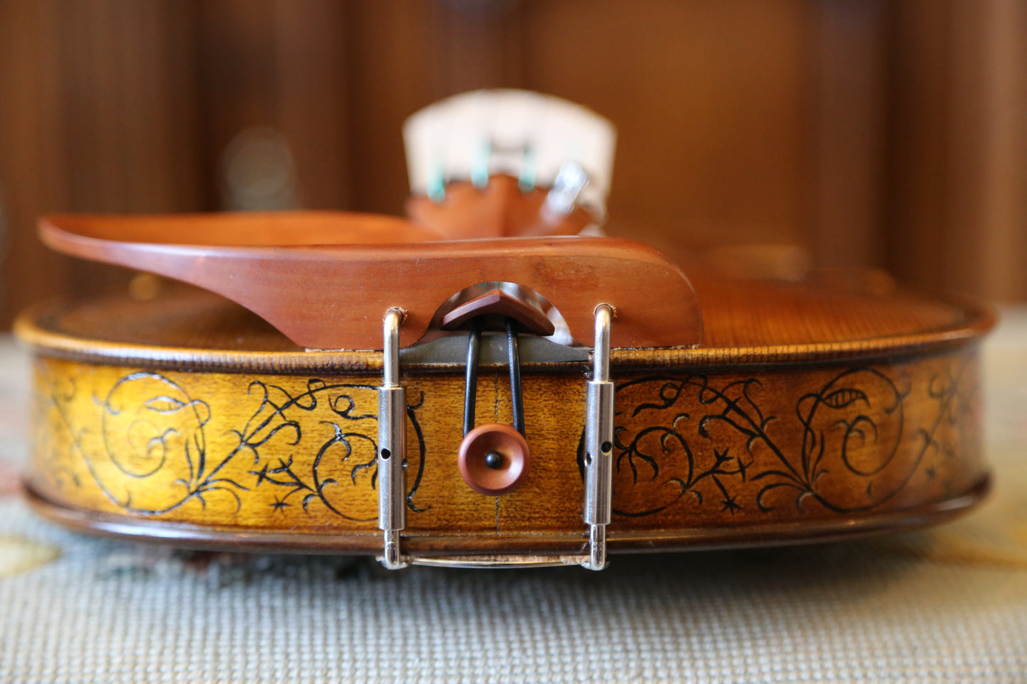 Flora International FP04 4/4 Violin Etched