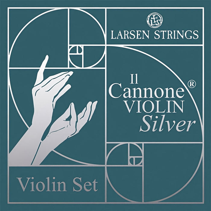 Larsen Il Cannone Violin Silver Violin Strings 4/4